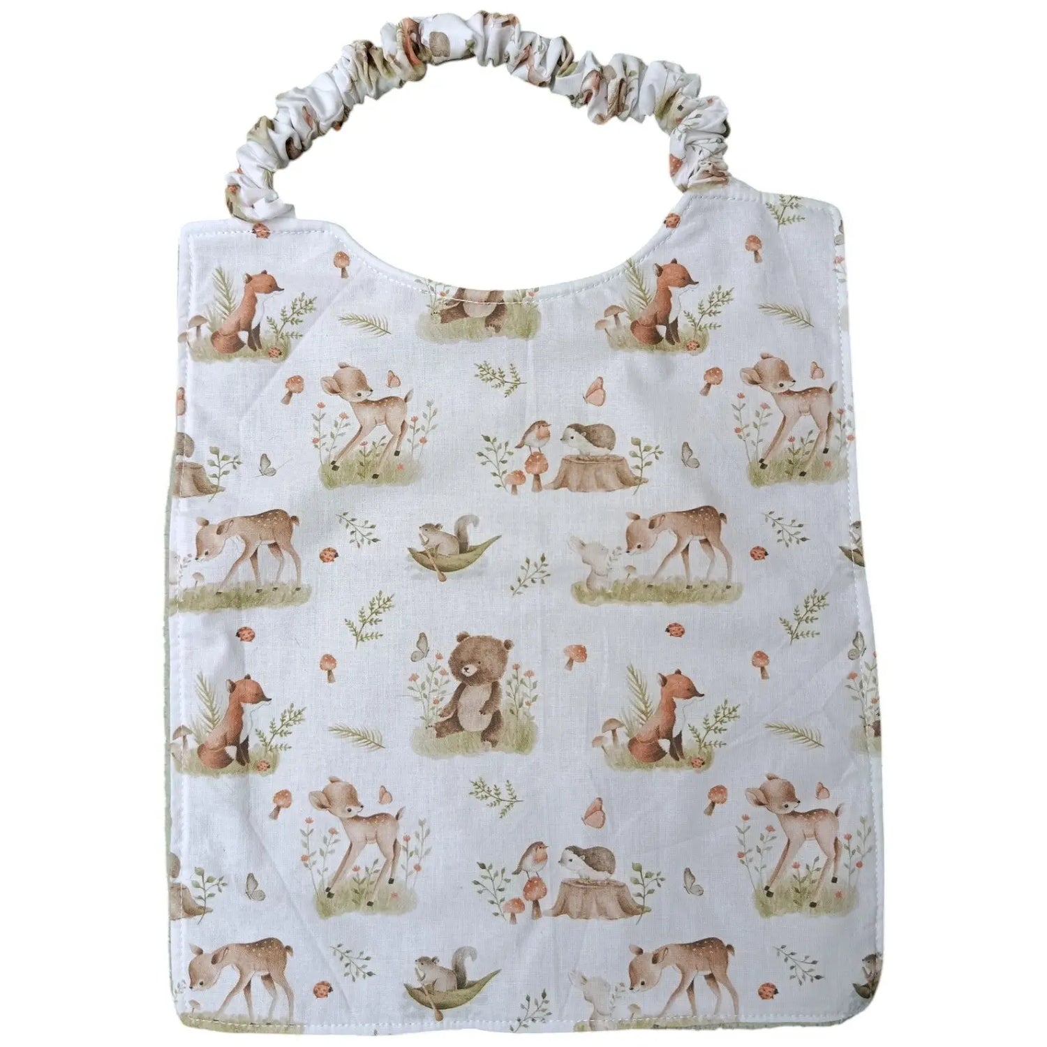 Bavoir maternelle personnalisable. Elastiqué pour favoriser l'autonomie. Compose ton coffret naissance