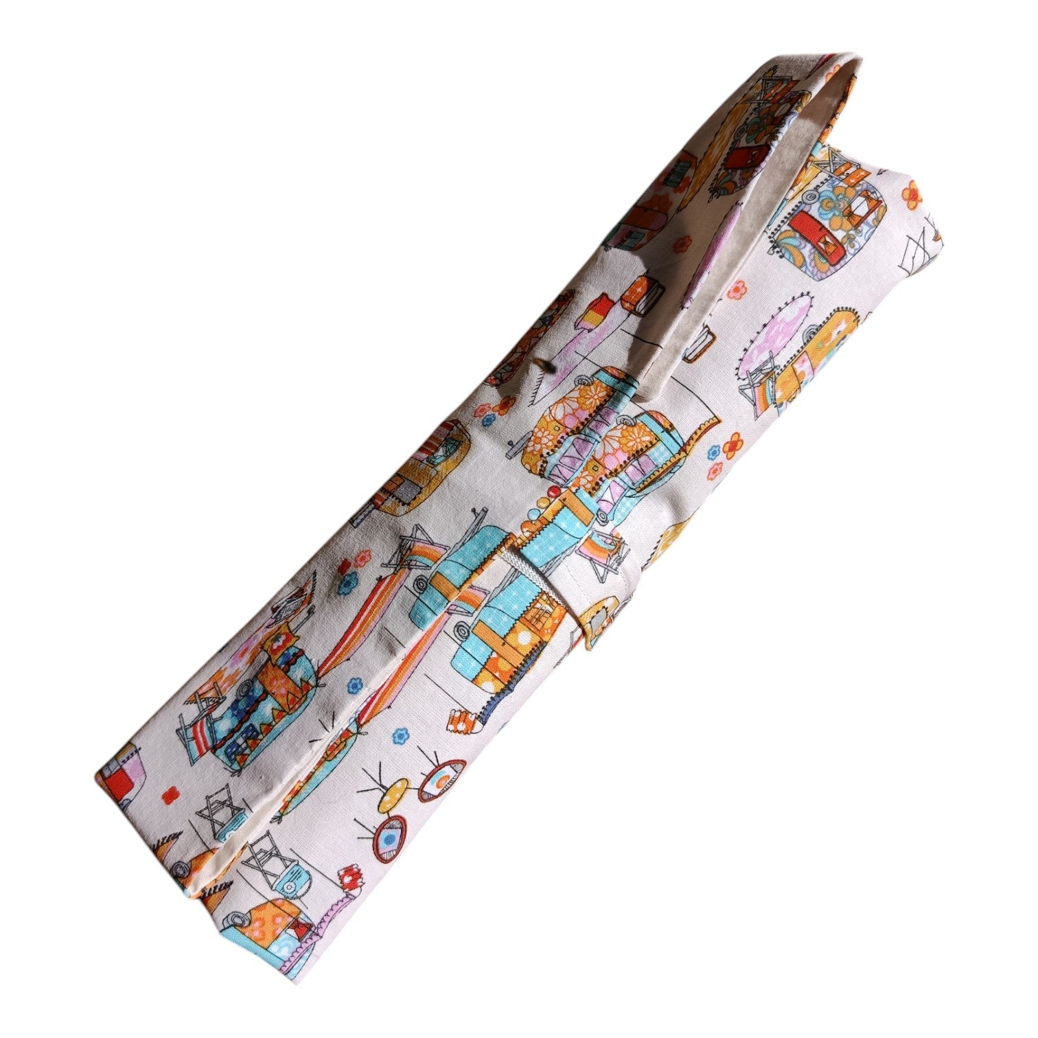 Emballage sandwich réutilisable baguette caravane vinatge Les p'tites cousettes d'Ophélie