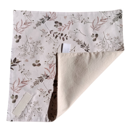 Emballage sandwich pain de mie fleurs de coton