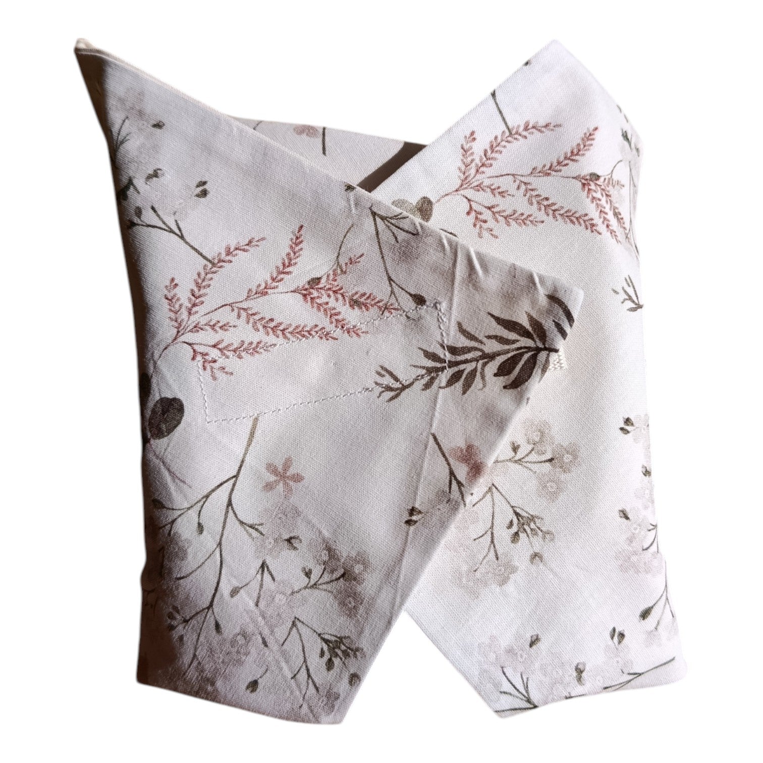 Emballage sandwich pain de mie fleurs de coton