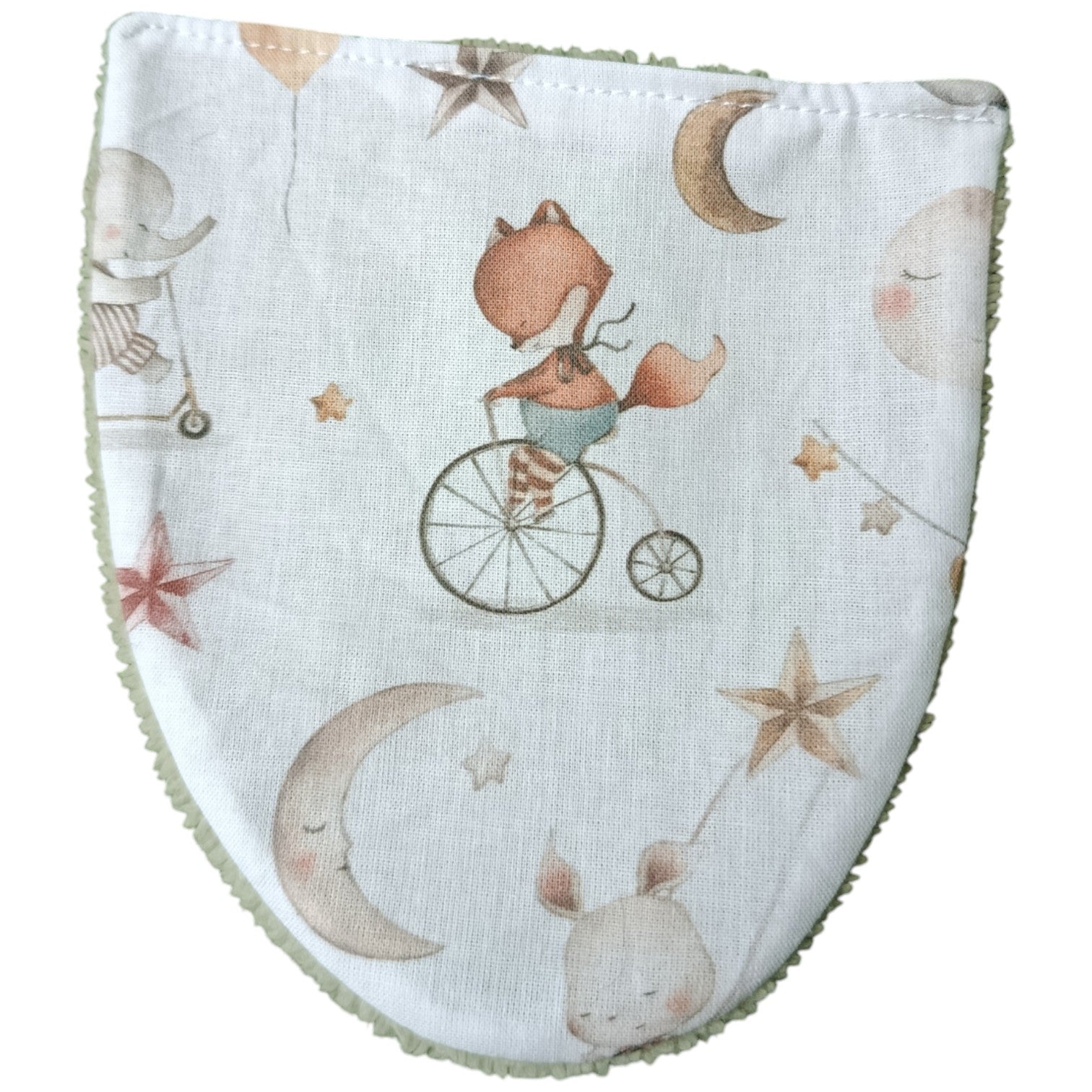Lingette imparfaite lune renard Les p'tites cousettes d'Ophélie