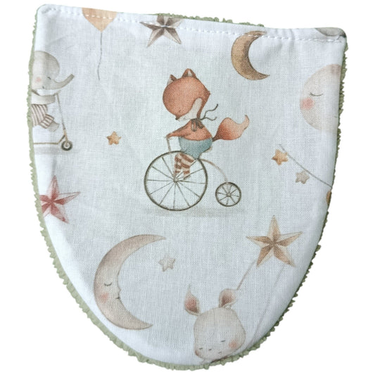 Lingette imparfaite lune renard Les p'tites cousettes d'Ophélie