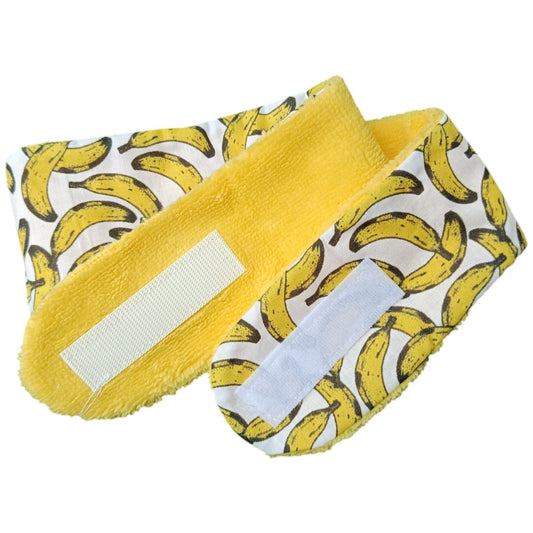 Bandeau de soin visage bananes