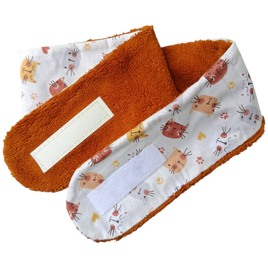 Bandeau de soin visage chats