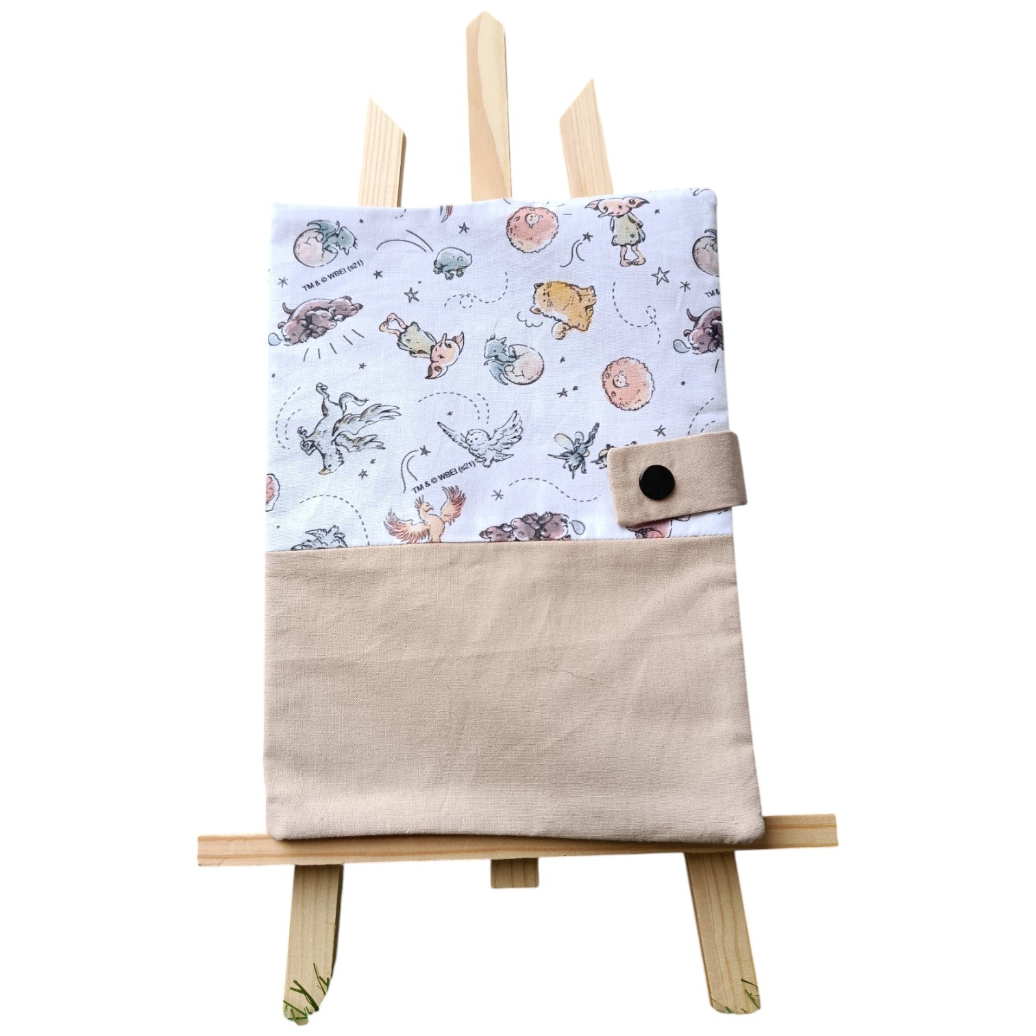 Protège carnet de santé personnalisable Harry Potter Dobby Les p'tites cousettes d'Ophélie