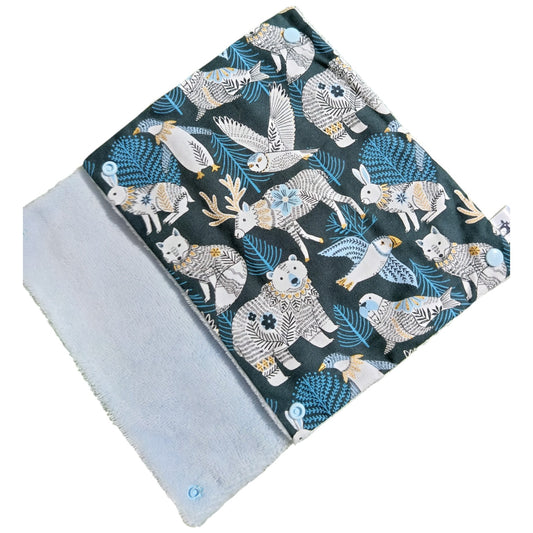 Essuie-tout lavable réutilisable animaux polaire
