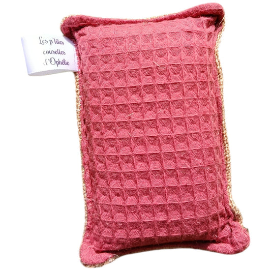 Eponge lavable réutilisable violet Les p'tites cousettes d'Ophélie