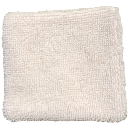 Débarbouillette enfant lune renard beige Les p'tites cousettes d'Ophélie