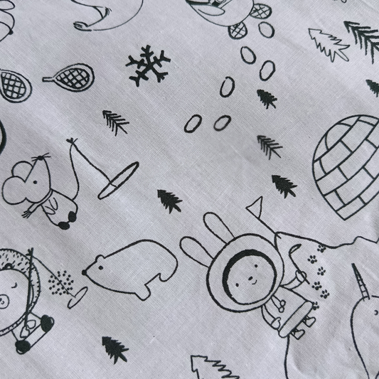 Set à colorier banquise
Fournis avec ses crayons
Lavable et réutilisable