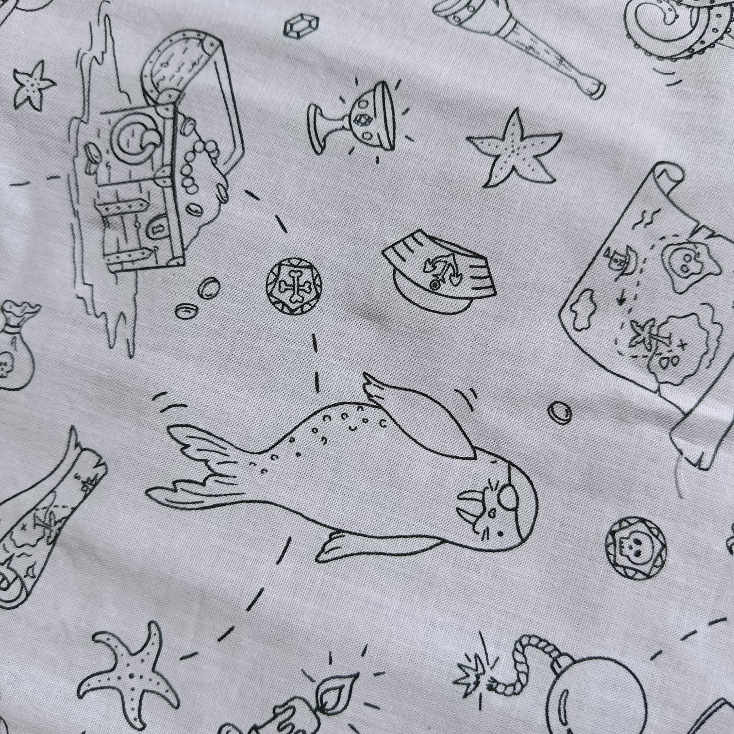 Set à colorier pirates
Fournis avec ses crayons
Lavable et réutilisable